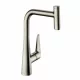 Hansgrohe Talis Select M51 mosogató csaptelep kihúzható kifolyóval, rozsdamentes acél 72821800