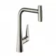 Hansgrohe Talis Select M51 konyhai csaptelep, kihúzható kifolyóval, rozsdamentes acél 72823800