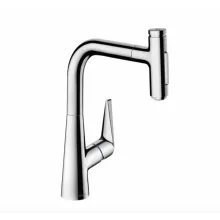   Hansgrohe Talis Select M51 króm konyhai csaptelep 200, kihúzható kifolyóval 72824000
