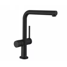   Hansgrohe Talis M54 konyhai csaptelep 270 elzárószeleppel, 1jet, matt fekete 72827670