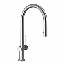   Hansgrohe Talis M54 konyhai csaptelep 210 Eco 2jet, kihúzható zuhanyfejjel, króm 72842000