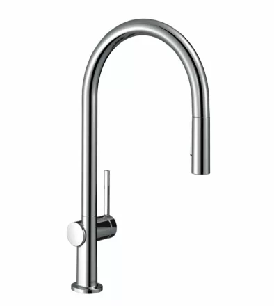 Hansgrohe Talis M54 konyhai csaptelep 210 Eco 2jet, kihúzható zuhanyfejjel, króm 72842000