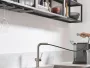 Hansgrohe Talis M54 konyhai csaptelep nyíltrendszerű vízmelegítőkhöz kihúzható kifolyóval, matt fekete 72860670