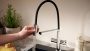 Hansgrohe Talis Select M54 PowderSpray egykaros konyhai csaptelep 3 jet Semi-Pro, króm/ matt fekete 72861000
