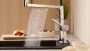 Hansgrohe Talis Select M54 PowderSpray egykaros konyhai csaptelep 3 jet Semi-Pro, króm/ matt fekete 72861000