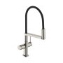 Hansgrohe Talis Select M54 PowderSpray egykaros konyhai csaptelep 3 jet Semi-Pro, rozsdamentes acél hatású /matt fekete 72861800
