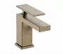 Hansgrohe Tecturis E 80 víztakarékos mosdó csaptelep, CoolStart, szálcsiszolt bronz 73001140