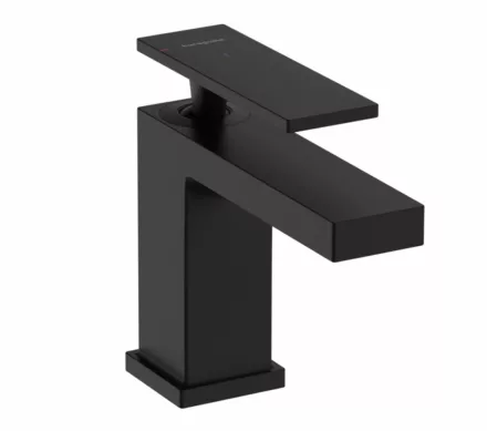 Hansgrohe Tecturis E 80 víztakarékos mosdó csaptelep CoolStart matt fekete 73001670