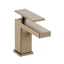   Hansgrohe Tecturis E hidegindítású mosdó csaptelep 80 automata lefolyógarnitúrával, szálcsiszolt bronz 73004140