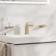 HansGrohe Tecturis E 110 mosdó csaptelep, lefolyógarnitúra nélkül, szálcsiszolt bronz 73011140