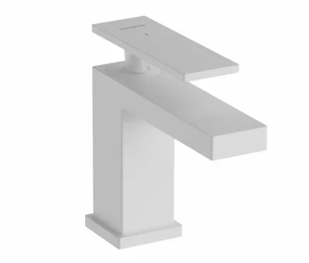 Hansgrohe Tecturis E Pillar 80 hidegvizes mosdó csaptelep matt fehér 73013700