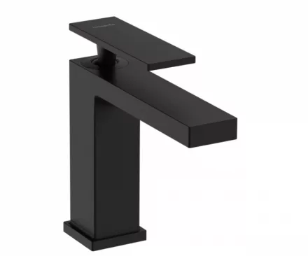 Hansgrohe Tecturis E 110 mosdó csaptelep automata lefolyógarnitúrával CoolStart matt fekete 73014670