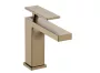 Hansgrohe Tecturis E egykaros mosdó csaptelep 110 CoolStart, szálcsiszolt bronz 73016140
