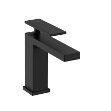   Hansgrohe Tecturis E mosdó csaptelep 110 automata lefolyógarnitúrával CoolStart, matt fekete 73018670