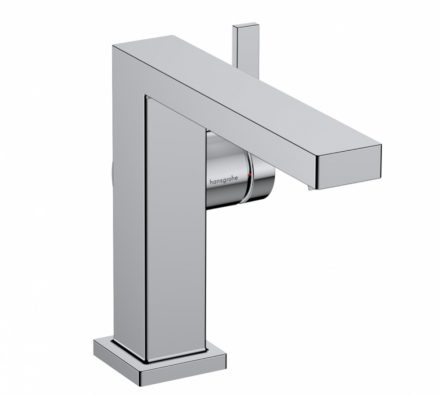 Hansgrohe Tecturis E mosdó csaptelep Fine 110 Push-open lefolyóval, CoolStart, króm 73020000