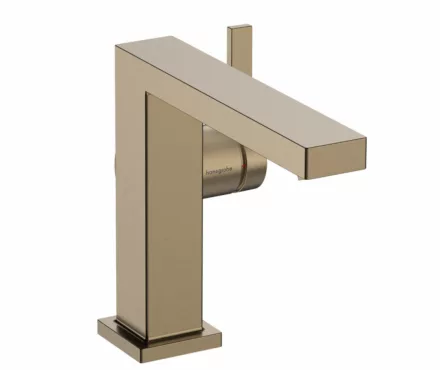 Hansgrohe Tecturis E Fine 110 mosdó csaptelep Push-open lefolyóval CoolStart szálcsiszolt bronz 73020140
