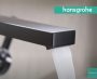 Hansgrohe Tecturis E mosdócsaptelep Fine 110, CoolStart, lefolyógarnitúra nélkül, matt fekete 73021670