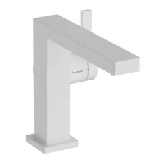   Hansgrohe Tecturis E mosdócsaptelep Fine 110, CoolStart, lefolyógarnitúra nélkül, matt fehér 73021700