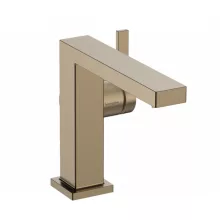   Hansgrohe Tecturis E mosdó csaptelep Fine 110 automata lefolyóval, CoolStart, szálcsiszolt bronz 73023140