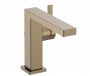 Hansgrohe Tecturis E mosdó csaptelep Fine 110 automata lefolyóval, CoolStart, szálcsiszolt bronz 73023140