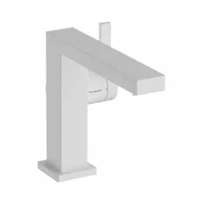   Hansgrohe Tecturis E mosdó csaptelep Fine 110 automata lefolyóval, CoolStart, matt fehér 73023700