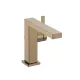 Hansgrohe Tecturis E egykaros hidegindítású mosdó csaptelep 110 Push-Open lefolyógarnitúrával, szálcsiszolt bronz 73024140