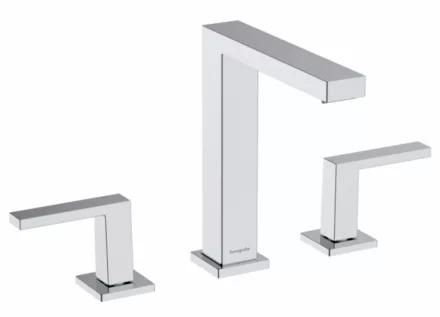 Hansgrohe Tecturis E 150 víztakarékos 3 lyukú mosdócsaptelep Push-open lefolyógarnitúrával króm 73030000