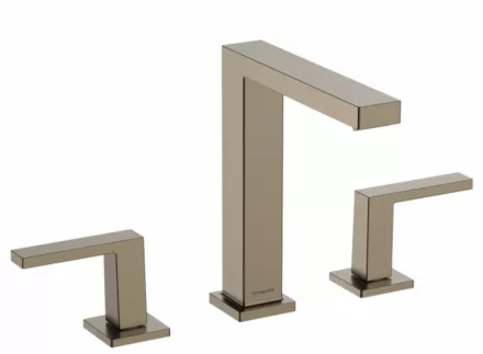 Hansgrohe Tecturis E 150 víztakarékos mosdócsaptelep Push-open lefolyógarnitúrával szálcsiszolt bronz 73030140