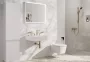 Hansgrohe Tecturis E 150 víztakarékos mosdócsaptelep Push-open lefolyógarnitúrával szálcsiszolt bronz 73030140