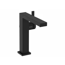 Hansgrohe Tecturis E Fine 150 mosdócsaptelep Push-open lefolyógarnitúrával CoolStart matt fekete 73040670