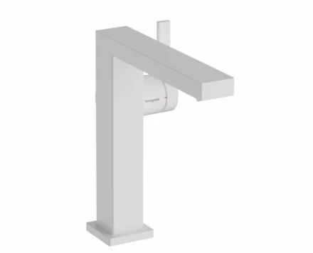 Hansgrohe Tecturis E Fine 150 mosdócsaptelep Push-open lefolyógarnitúrával CoolStart matt fehér 73040700