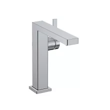   Hansgrohe Tecturis E egykaros mosdó csaptelep Fine 150 Push-Open lefolyógarnitúrával CoolStart, króm 73042000