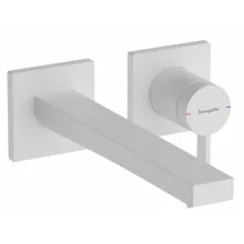 Hansgrohe Tecturis E víztakarékos falsík alatti mosdó csaptelep matt fehér 73051700