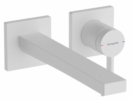 Hansgrohe Tecturis E víztakarékos falsík alatti mosdó csaptelep, matt fehér 73051700