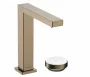 Hansgrohe Tecturis E 150 hidegindítású 2 lyukú mosdó csaptelep lefolyógarnitúrával szálcsiszolt bronz 73053140