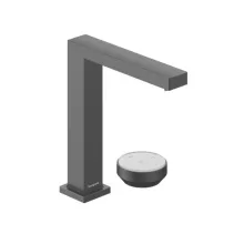 Hansgrohe Tecturis E 150 hidegindítású 2 lyukú mosdó csaptelep lefolyógarnitúrával szálcsiszolt fekete króm 73053340