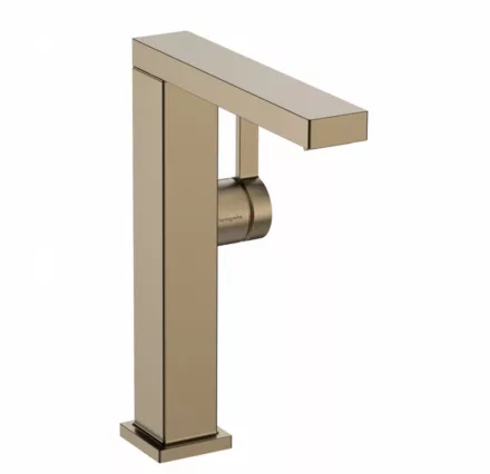 Hansgrohe Tecturis E Fine 210 mosdó csaptelep Push-open lefolyógarnitúrával CoolStart szálcsiszolt bronz 73060140c 