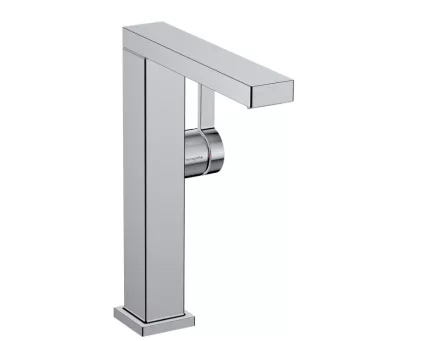 Hansgrohe Tecturis E hidegindítású mosdó csaptelep Fine 210 elforgatható kifolyóval és lefolyógarnitúrával, króm 73063000