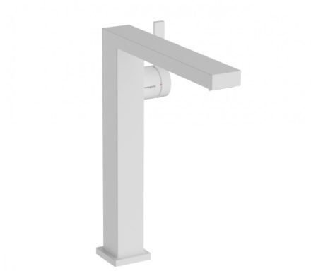 Hansgrohe Tecturis E víztakarékos mosdó csaptelep Fine 240 mosdótálakhoz, CoolStart, matt fehér 73072700