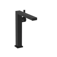   Hansgrohe Tecturis E mosdó csaptelep Fine 240 Push-Open lefolyógarnitúrával CoolStart, matt fekete 73073670