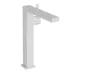 Hansgrohe Tecturis E mosdó csaptelep Fine 240 Push-Open lefolyógarnitúrával CoolStart, matt fehér 73073700