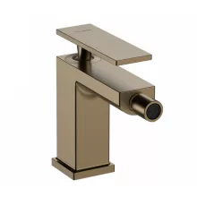 Hansgrohe Tecturis E álló bidé csaptelep automata pop-up lefolyógarnitúrával szálcsiszolt bronz 73200140