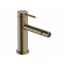 Hansgrohe Tecturis S álló bidé csaptelep automata lefolyógarnitúrával szálcsiszolt bronz 73201140 – SzaniterOnline