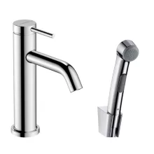   Hansgrohe Tecturis S mosdó csaptelep 110, bidette kézizuhannyal és zuhanytömlővel, króm 73211000