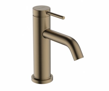 Hansgrohe Tecturis S 80 mosdó csaptelep lefolyógarnitúrával, CoolStart, szálcsiszolt bronz 73302140