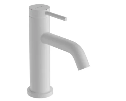 Hansgrohe Tecturis S hidegindítású mosdó csaptelep 80 automata lefolyógarnitúrával, matt fehér 73305700
