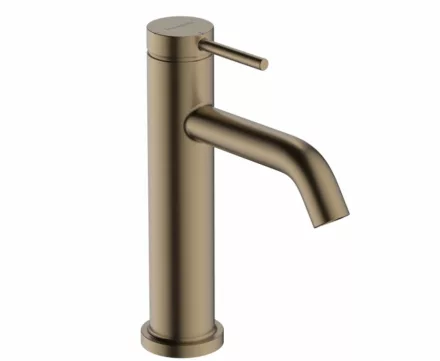 Hansgrohe Tecturis S 110 mosdó csaptelep lefolyógarnitúra nélkül CoolStart szálcsiszolt bronz 73312140 – SzaniterOnline