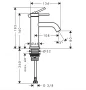 Hansgrohe Tecturis S 80 Pillar csaptelep hideg vízhez króm 73313000 – SzaniterOnline