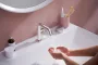 Hansgrohe Tecturis S Fine 110 mosdó csaptelep lefolyógarnitúrával CoolStart króm 73320000 – SzaniterOnline