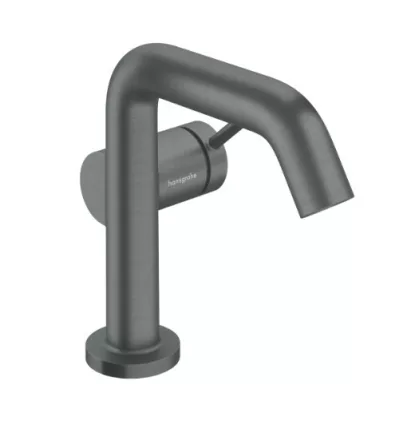 Hansgrohe Tecturis S Fine 110 mosdó csaptelep lefolyógarnitúrával CoolStart szálcsiszolt fekete króm 73320340 – SzaniterOnline